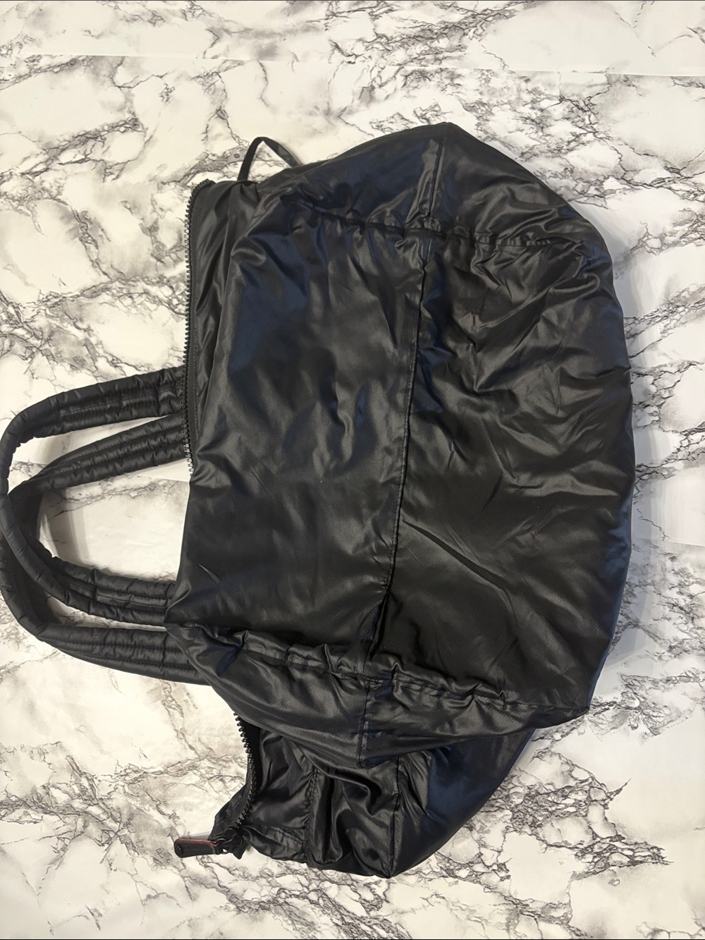 MZ Wallace Metro Deluxe Large Quilted Nylon Tote Weekender Bag - Picture 9 of 13